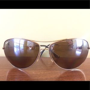 Authentic polarized ray ban aviators