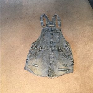 Bullhead Denim short overalls