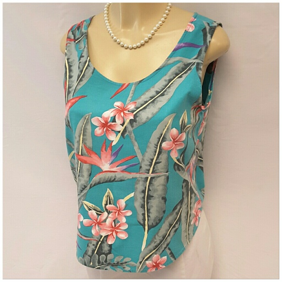 Hilo Hattie Tops - HILO HATTIE, Made in HAWAII Pullover Top, Large