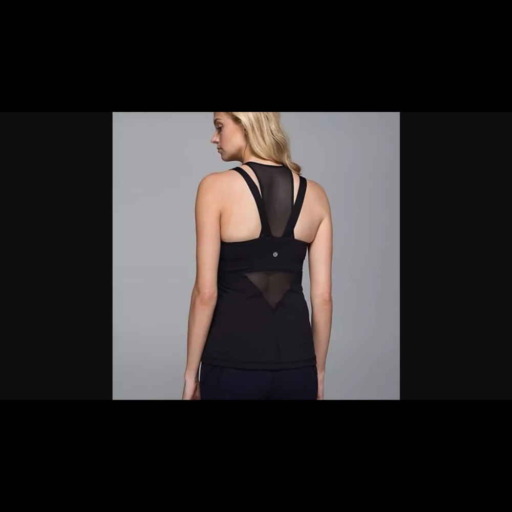 Lululemon running in the city tank