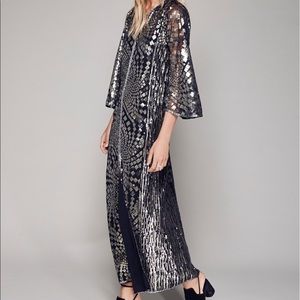 Anna Sui sequin Maxi