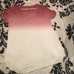 American Eagle Ombré shirt.