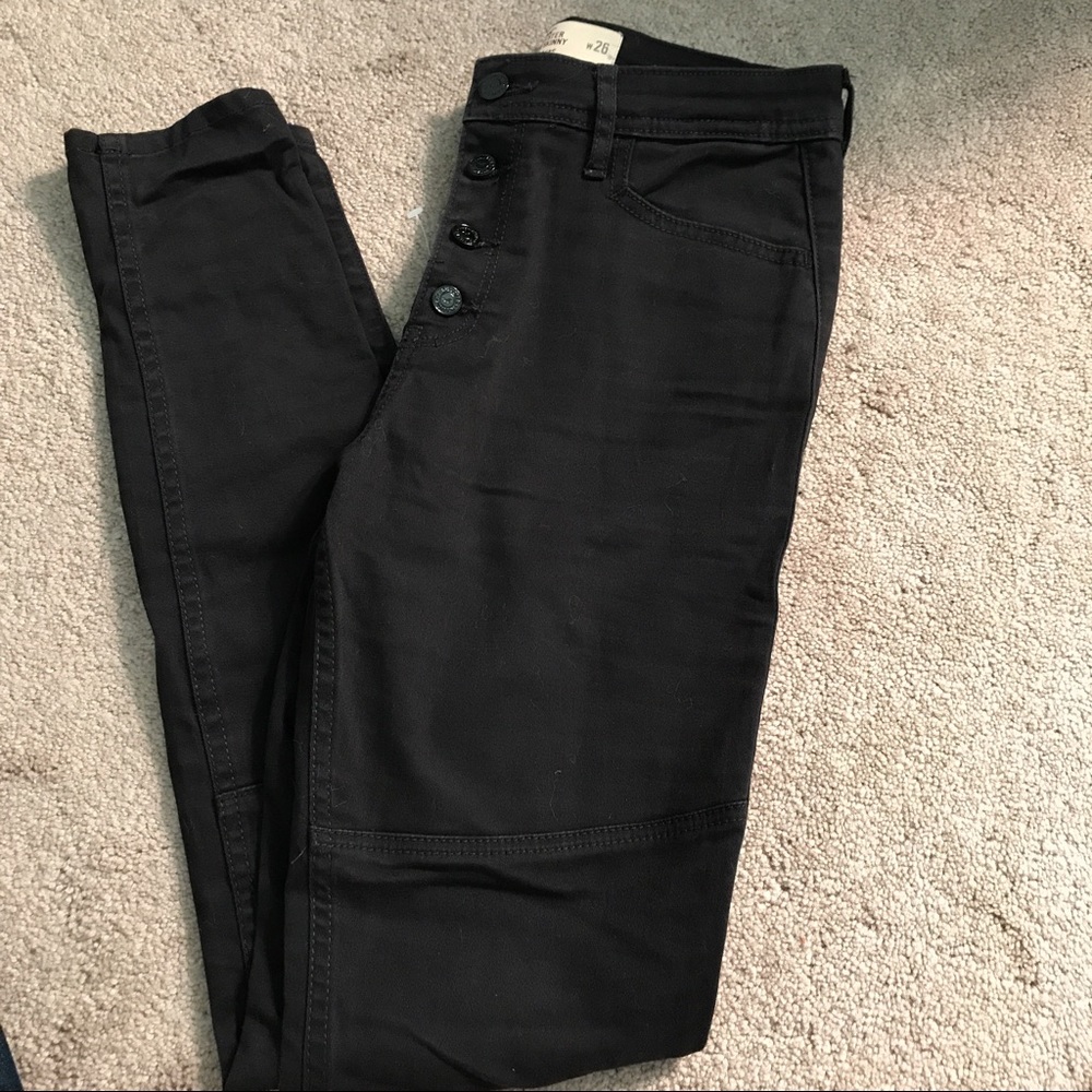 Hollister high rise super skinny