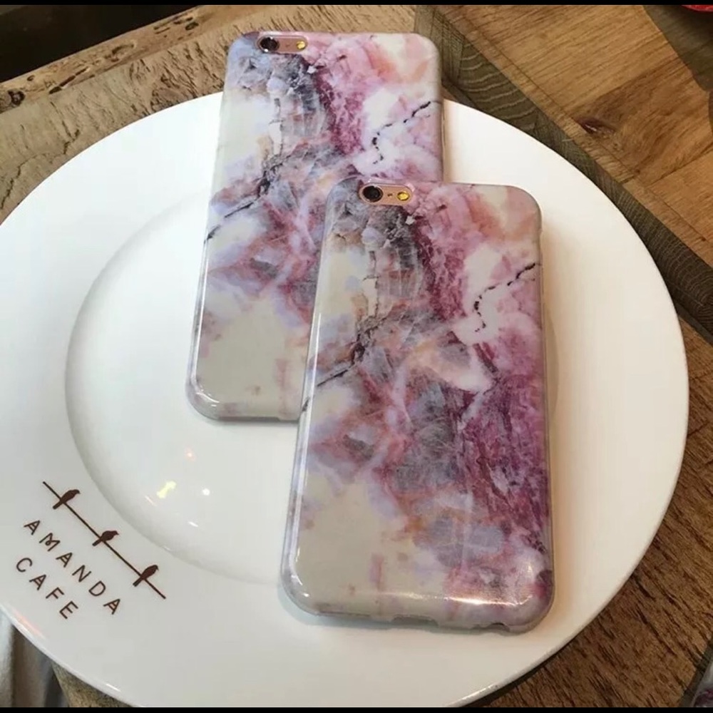 ✅SOLD Marble Crystal iPhone 7 Plus Phone Case