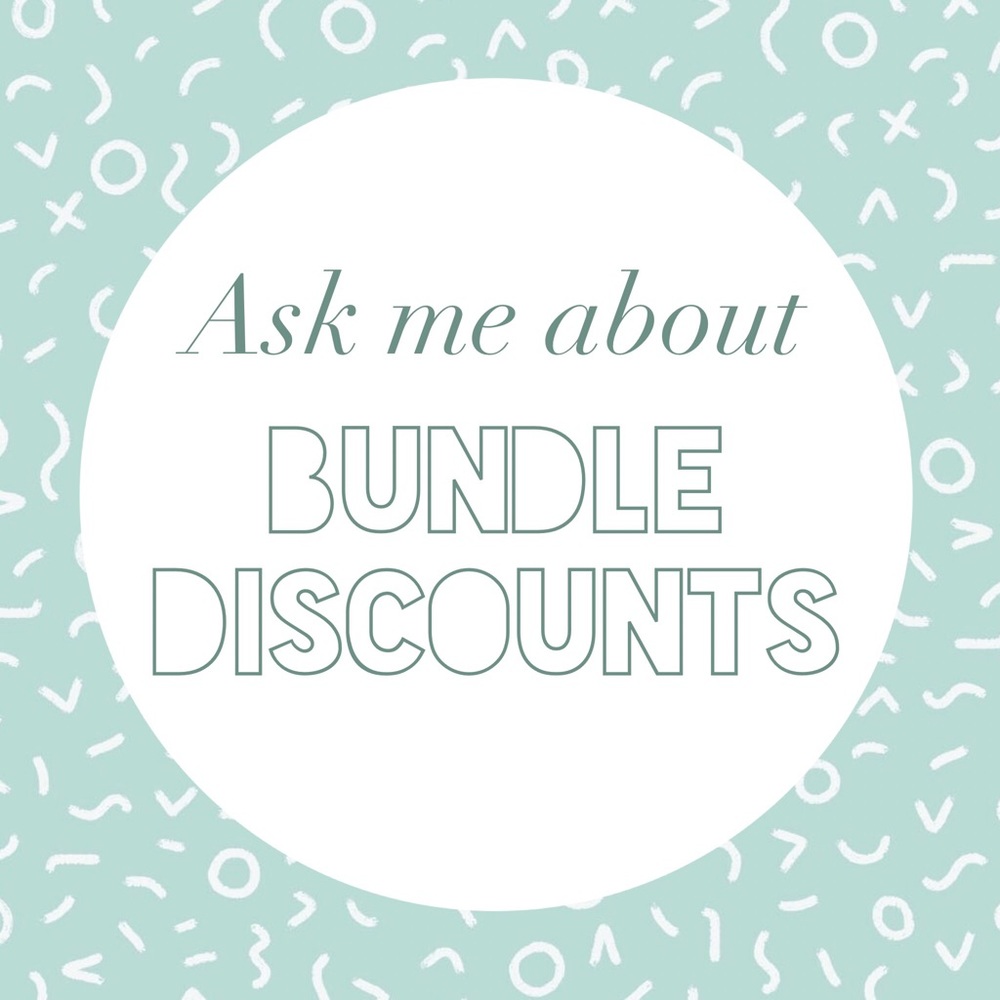 Interested in a bundle? I'm all ears! 😉