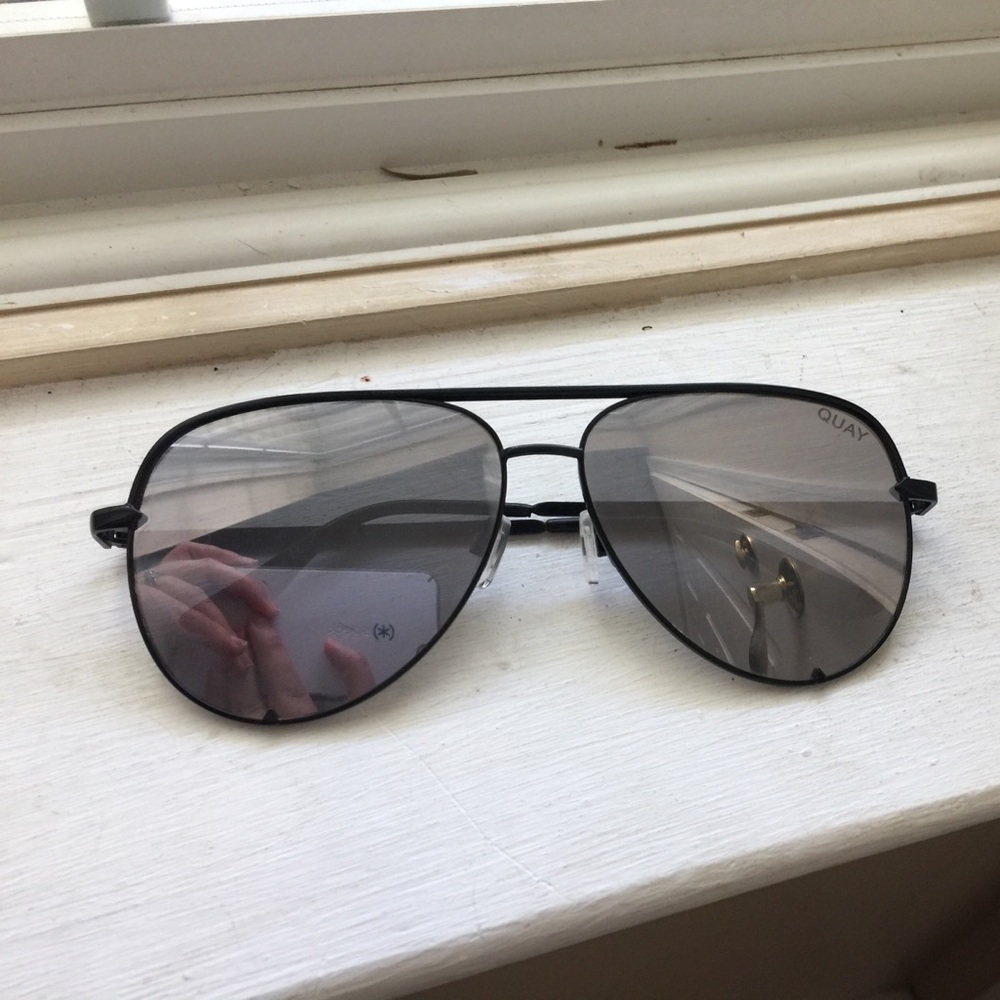 Quay Australia High Key Blck/Silver