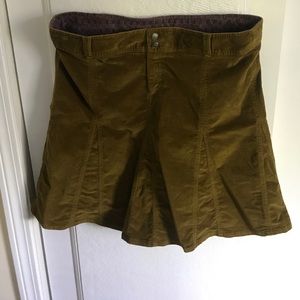 Athleta Soft Corduroy Skirt