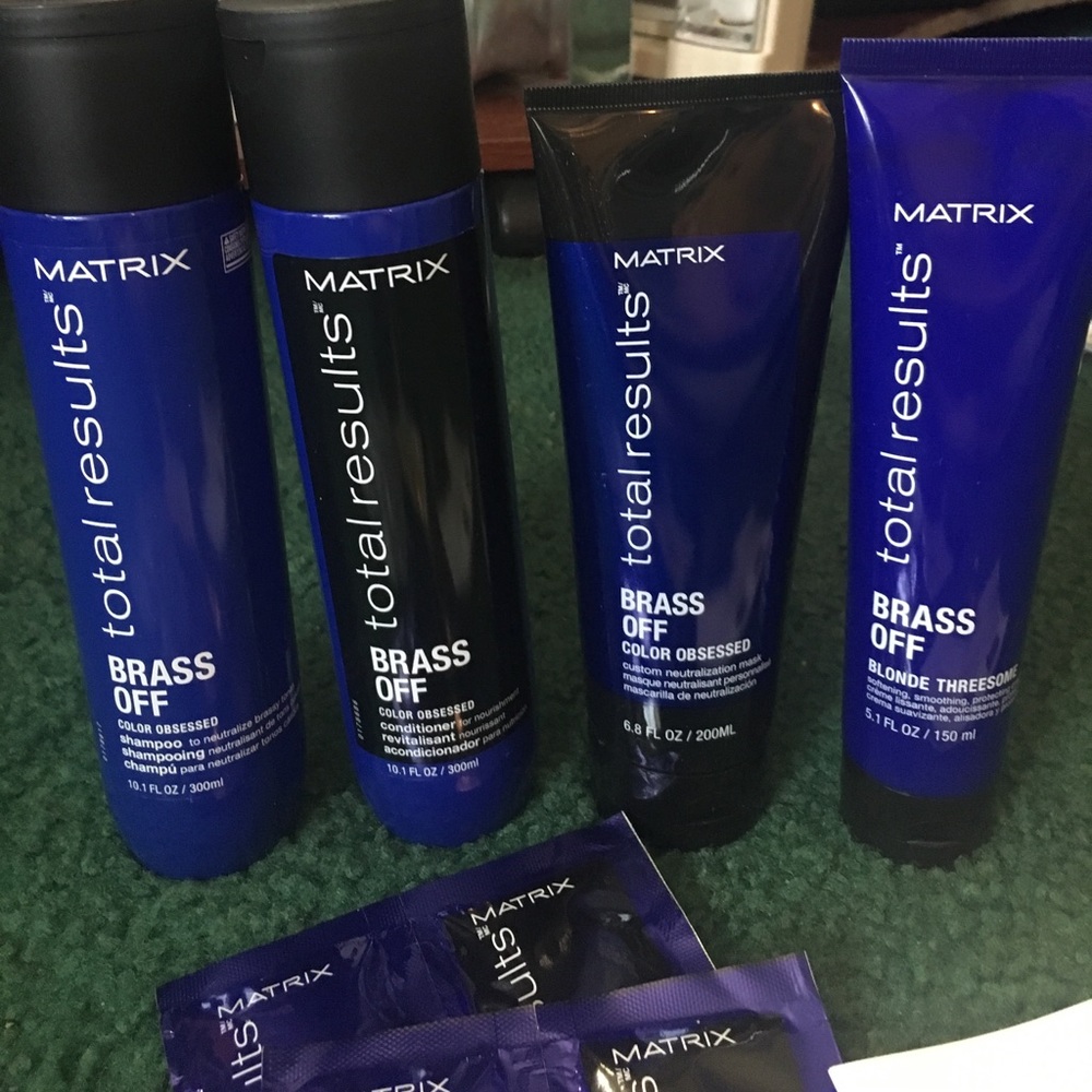 Matrix total results Brass Off Collection.