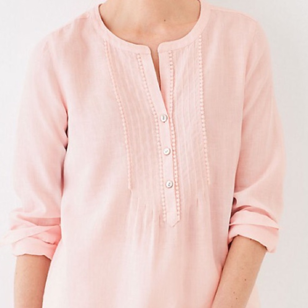 J Jill 100% linen top