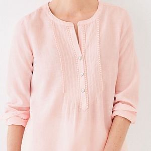 J Jill 100% linen top