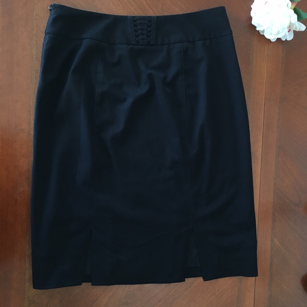 WHBM black pencil skirt size 10 - Picture 2 of 7