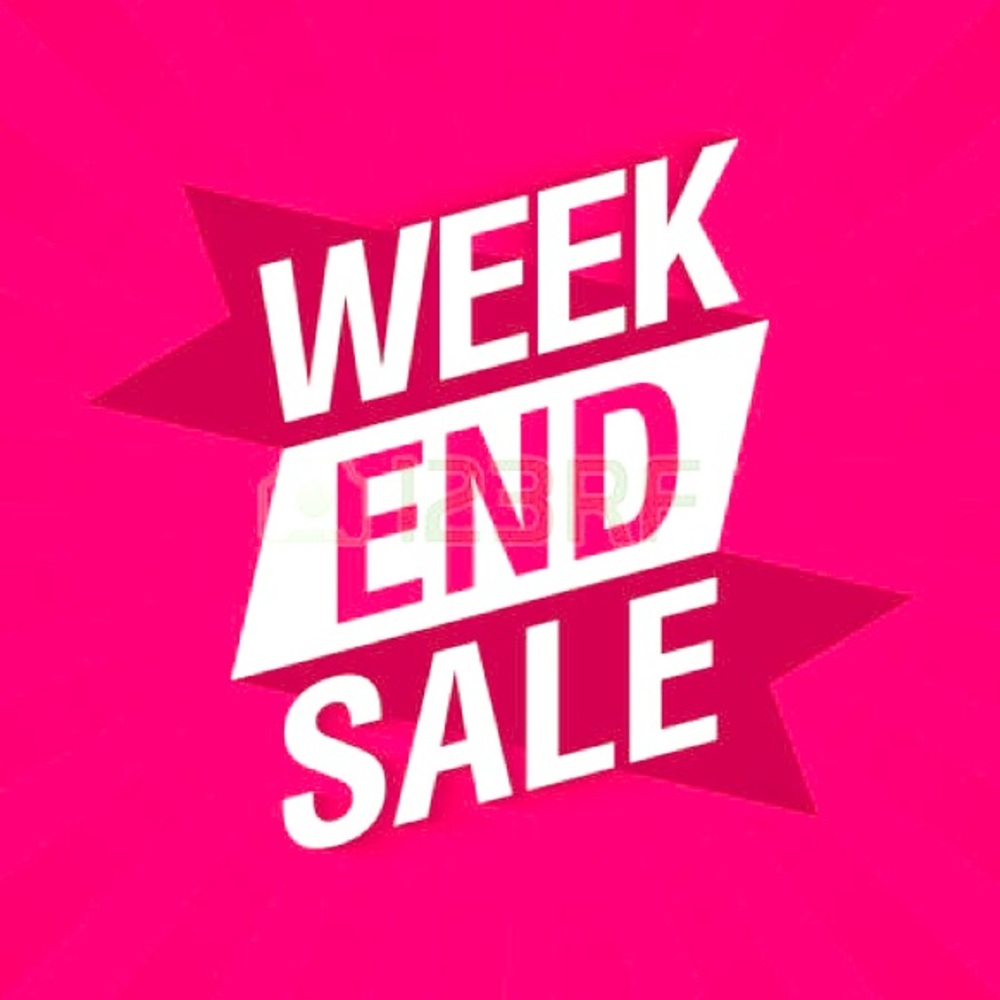 Big, huge Sale this Weekend...