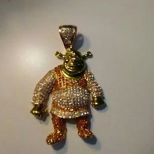 Shrek Necklace Charm