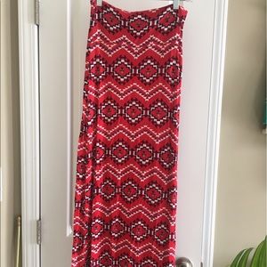 Aztec Maxi Skirt