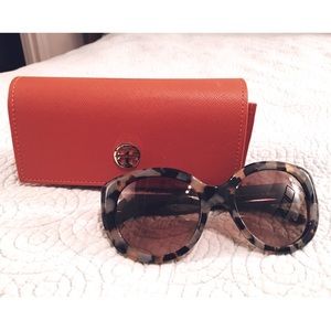 Tory Butch tortoise sunglasses