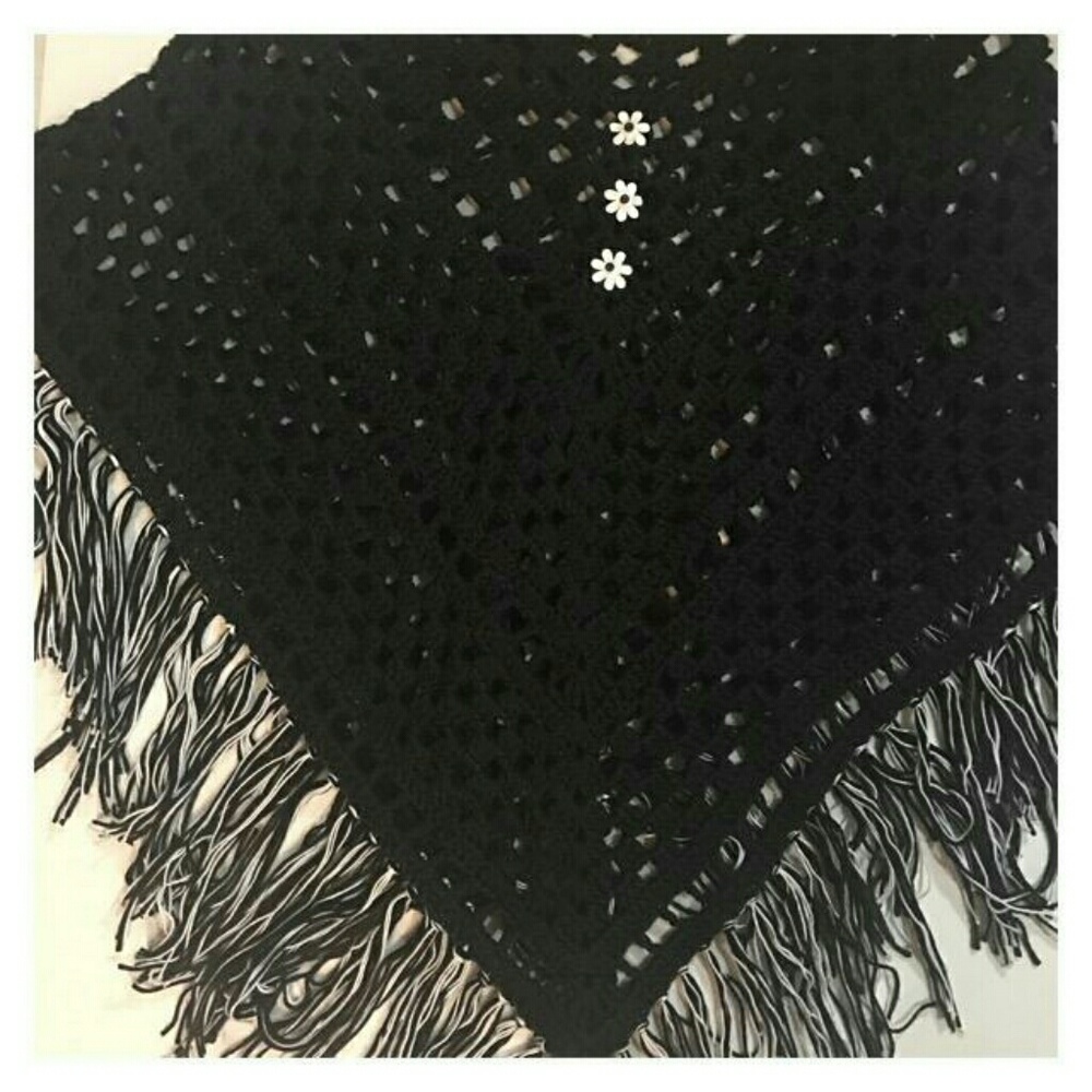 Poncho Crochet Handmade
