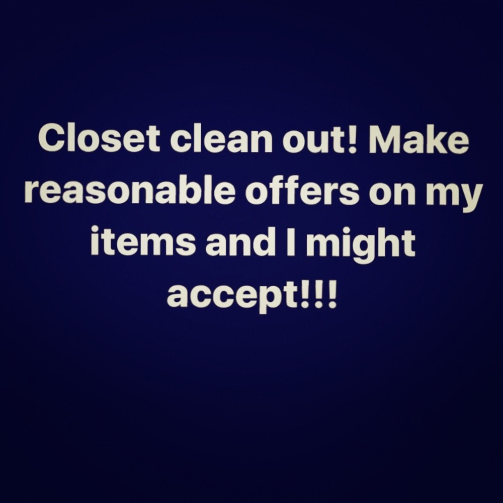 Closet clean out!!!