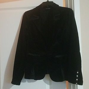WHBM Velvet Blazer