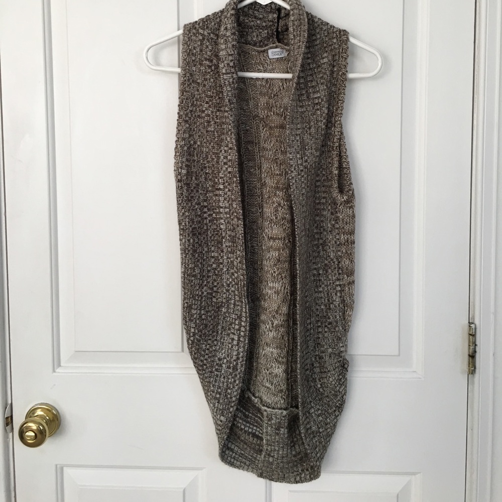 Charming Charlie Brown knit sweater vest