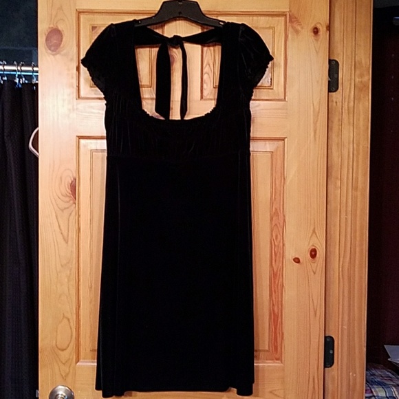 Free People Dresses & Skirts - Free People black velvet dress, large