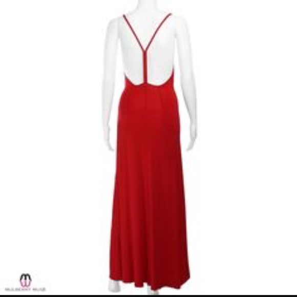 Bloomingdale's Dresses & Skirts - Bloomingdales Red Maxi Dress