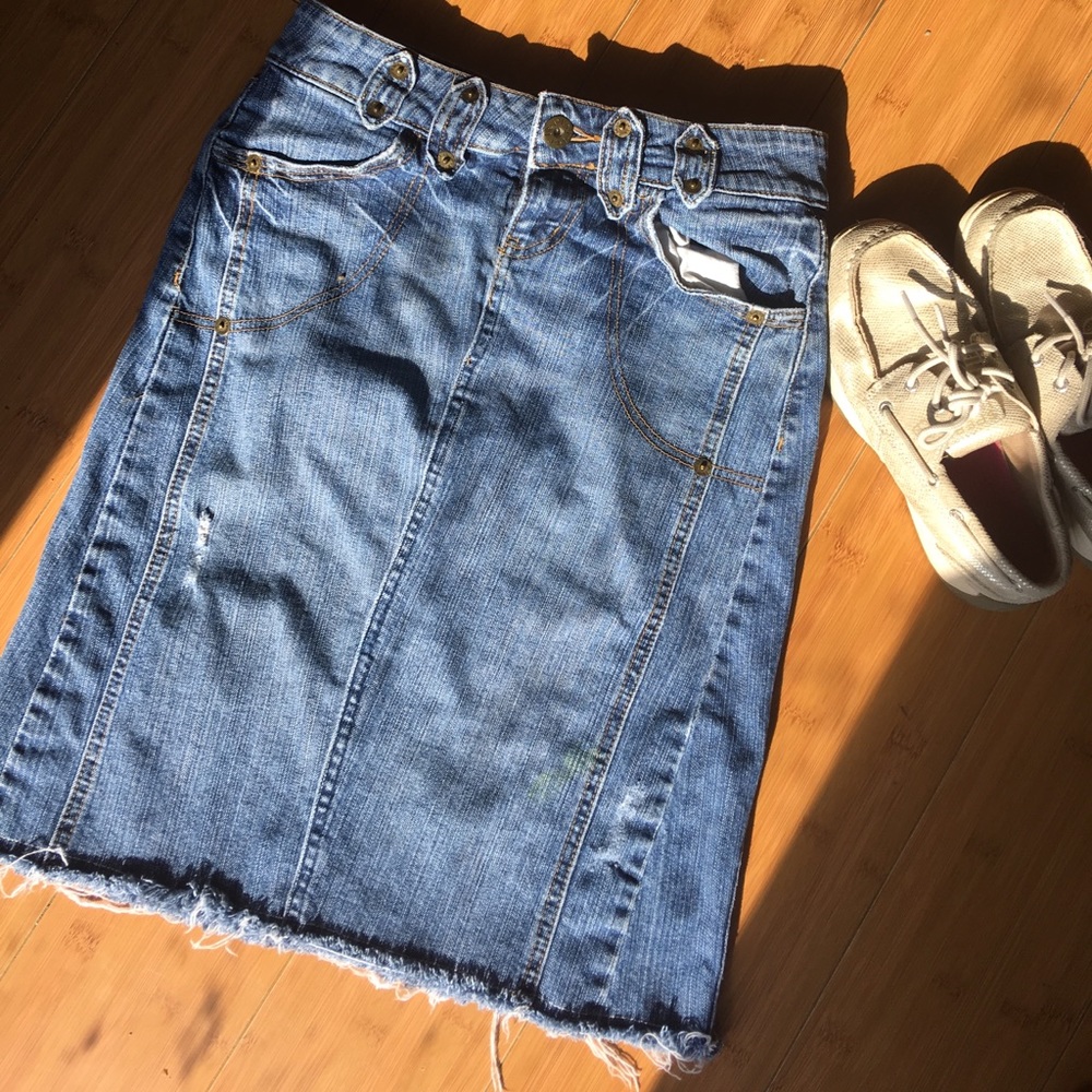 Jean skirt
