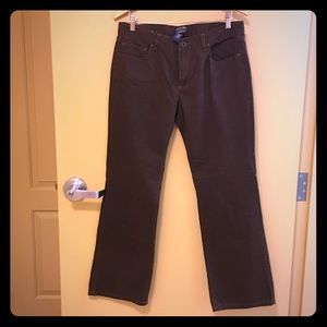 Ralph Lauren Dark Brown Jeans size 14 x 32