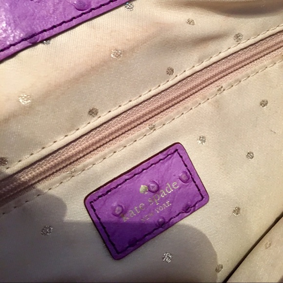 ~SOLD~ Lavender Kate Spade Handbag - Picture 3 of 4