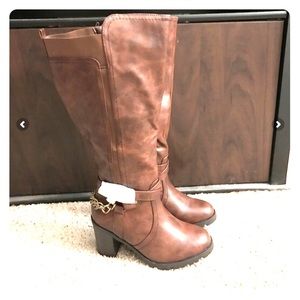 Ashley Stewart wide calf boot