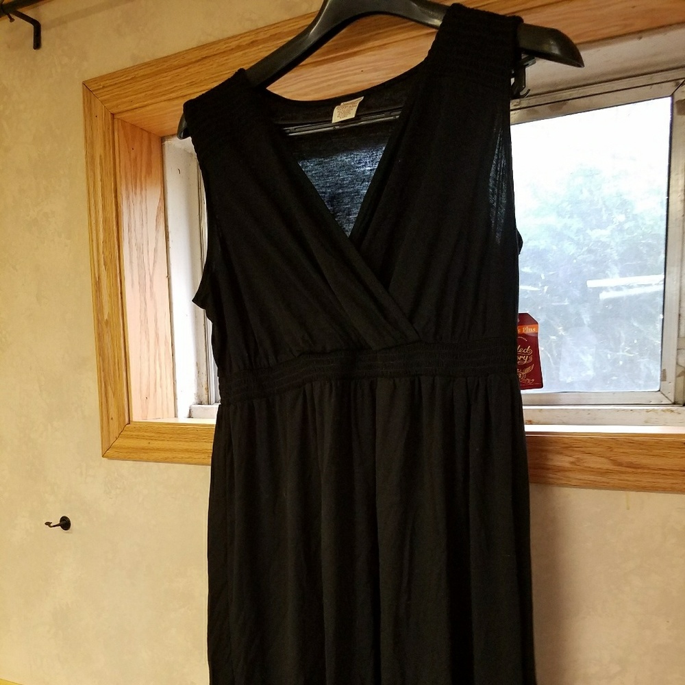 Black summer dress
