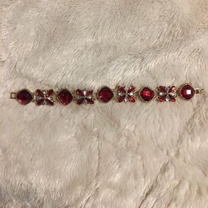 Red and gold bracelet