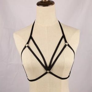 Black Bra Harness (Bikini)