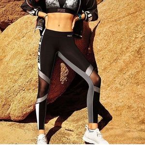 NWT Victoria's Secret Pink bonded leggings