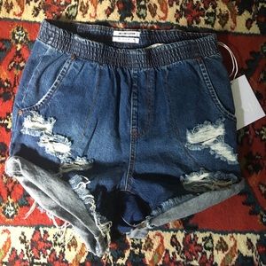 One teaspoon Jean shorts NEW w tag