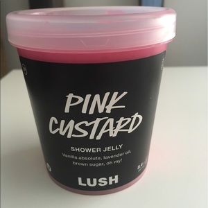 Brand new Lush Pink Custard shower jellie