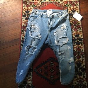 one teaspoon Boyfriend jeans NEW w tag