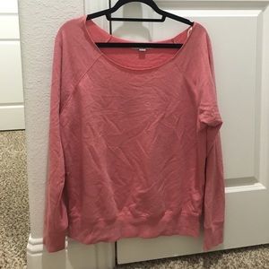Off the shoulder sweatshirt forever 21