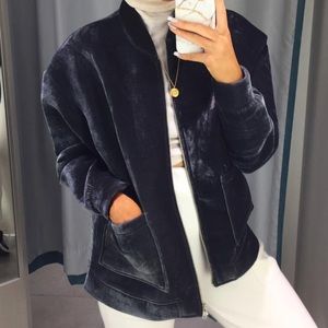 Navy Zara Jacket
