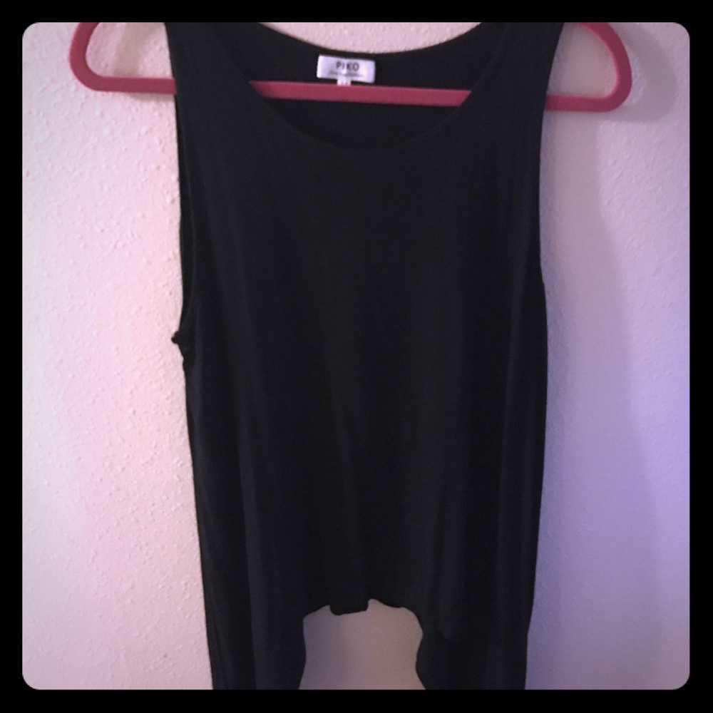 Black Piko tank top