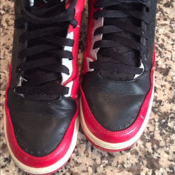 Nike Jordan flight black/Red youth 7Y - Picture 5 of 5