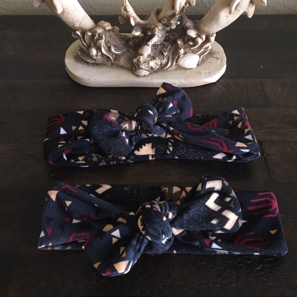 Infant and Toddler Size TopKnot Headbands