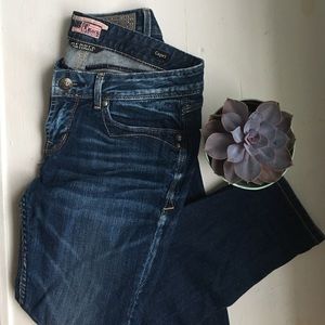 Express Skinny Capri jeans