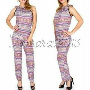 JUST ARRIVED!! Abstract Printed Sleeveless Jumper