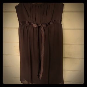 Jessica McClintock little brown dress