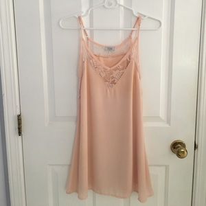 Tobi Peach Summer Dress