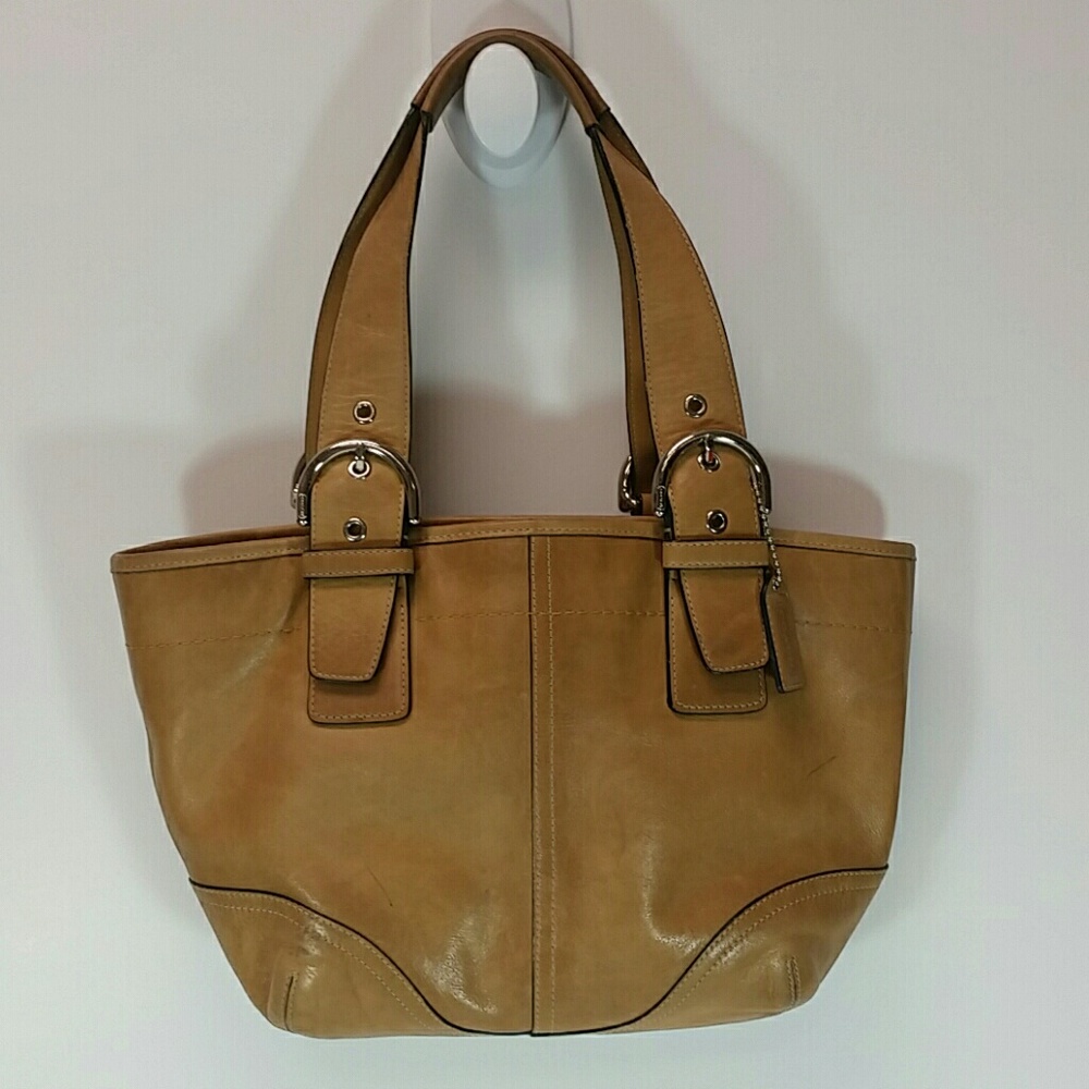Coach Leather Shoulder Bag