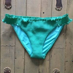 VS VICTORIA'S SECRET SCRUNCH BIKINI BOTTOMS S