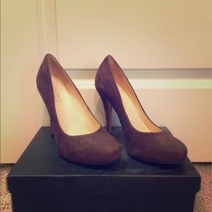 Talbots's suede shoes
