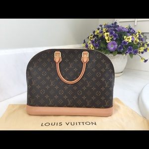 Authentic LV Alma Bag GM