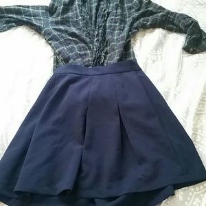 Monteau NAVY SKIRT